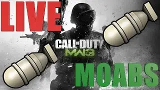 MW3 Live MOABS 7 & Double MOAB W/ AK47 his Stream (All Time 698)