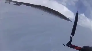 Snowkiting/Flying at Strawberry River on Adi Kites