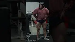 Sam Sulek's crazy leg pump!!!!!