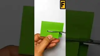 F Letter Cutting Design