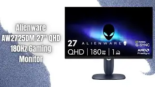 Обзор Alienware AW2725DM | 180 Гц QHD Beast! | Лучший 27-дюймовый игровой монитор 2025 года?