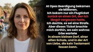 Sie bekamen Millionen bei Opas Beerdigung Ich bekam nur ein Flugticket Bewegende Familiengeschichte