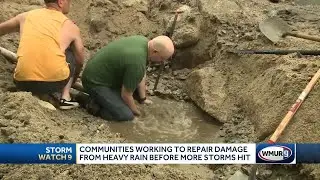 Antrim crews struggle to keep up with road damage from flooding over past month