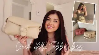 COACH PILLOW TABBY 26 BAG REVIEW + What's in my bag | Chloe Zadori