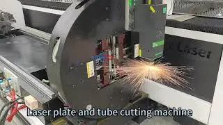 High performance 2025 new laser tube cutting machine for square tube and round tube