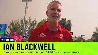 Ian Blackwell, English Exchange Umpire | PRvPC Post-match interview | Betway SA20