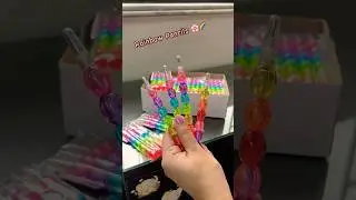 Rainbow pencils. Pack of 4 for ₹40/-