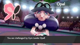 Pokemon Intrepid Sword- vs Gym Leader Opal