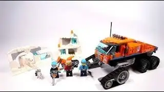 LEGO 60194 City arctic Exp&eacute;dition truck (stop motion).
