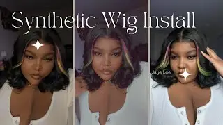 SYNTHETIC WIG INSTALL | ZURY SIS MELLY WIG | Jaye Lee