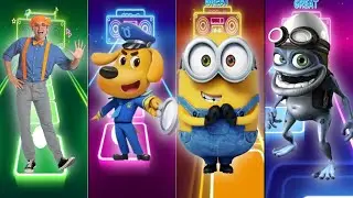 Blippi - Sheriff Labrador - Minions - Crazy Frog New Challenge #new #challengeaccepted