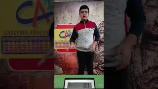 Catlyser Abacus student multitasking. While engaging in other activities, @9479418218(4)