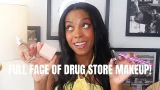 TRYING OUT DRUG STORE MAKEUP! l'oreal true match tinted serum