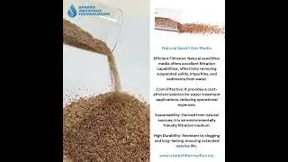 Filter Sand Media  #filtermedia