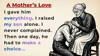 Learn English through Stories Level 3 🔥 A Mother&rsquo;s Love | English Listening Practice