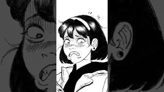 uh oh... #art #horror #horrorartist #manga #horrormanga #horrorart #artist