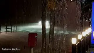 [4K] Heavy rain falls in Busan, South Korea | 부산에 폭우로 물바다.20.07.23