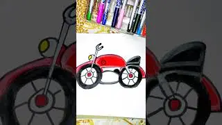 O O How to draw a sports bike drawing ideas how to make easy drawing #viralvideo #drawing#esydrawing