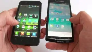 LG Optimus Black P970 versus Sony Ericsson Xperia arc