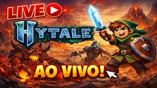 LIVE Hytale 🔥 Sobreviv&ecirc;ncia, Monstros e Caos!
