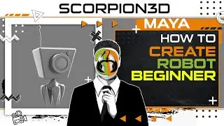 MAYA MODELING TUTORIAL FOR BEGINNER: HOW TO MODEL ROBOT