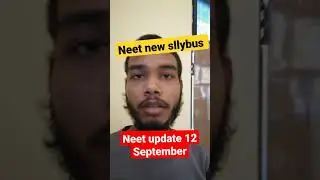 Neet Update help on 12 September ??#cbseupdate #neetnta #neetform #neetlastdate