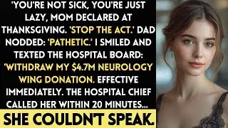 Mom Said 'You're Just Lazy' - Until The Hospital Chief Revealed I Fund The $4.7M Neurology Wing
