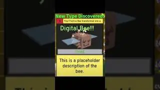 I FINALLY GOT DIGITAL BEE