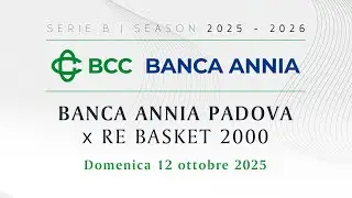 Banca Annia Virtus Padova vs RE Basket 2000 Reggio Emilia | 3° giornata, Serie B Interregionale
