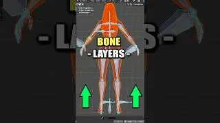 Blender: Организация костного слоя