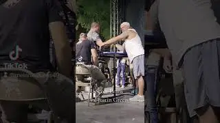 Justin Green v Scott Evans 8/31/24 #scottevans #armwrestler #sport #armwars #armwrestling