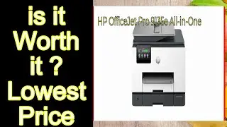 HP OfficeJet Pro 9135e All-in-One Features - Important Information