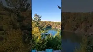 Pink Lake Gatineau Quebec Canada Lookout Fall 2022 B