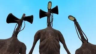 COMBINING SIREN HEAD AND LIGHT HEAD!! Garry's Mod [Siren Head Trevor Henderson] Gameplay