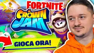 NUOVA MOD su FORTNITE &ldquo;CROWN JAM&rdquo; con FALL GUYS 
