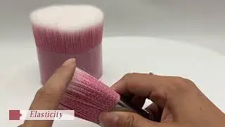 The Red Twin-Screw solid Tapered Brush Filament