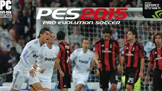Real Madrid vs AC Milan | PES 2015 PC Gameplay HD