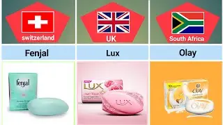 Soap soap brands from different countries | All country soap brand
