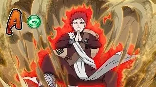 Naruto Blazing - HRT Gaara raid: A rank skill only [no pearls]