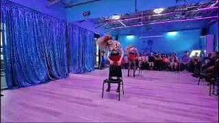 2024 Paradise Pole Fitness showcase - Sexy Silk chair dance performance