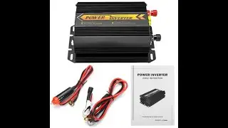 Display 600W Peak Power Inverter Digital Modified Sine Wave Car Converter 12V/24V To 220V-240V