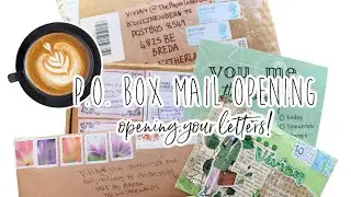 What My Subscribers Sent Me 💌✨ Opening P.O. Box Mail!