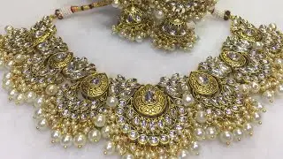 Premium Quality Kundan Necklace With Price / Semi Bridal Sets