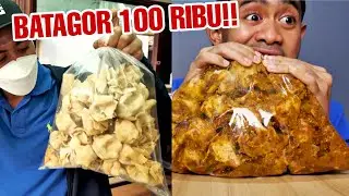 EDAN!! MUKBANG BATAGOR 100.000!! (penjualnya kaget!!)