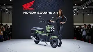 LAUNCHED! 2026 Honda Square X 125 &ndash; A Futuristic, Neo-Retro Style!
