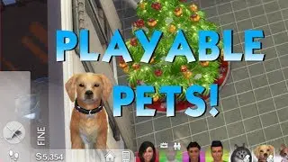 Playable Pets Mod!-The Sims 4: Cats & Dogs
