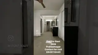 Flat Rent | Prahladnagar | Ahmedabad | 2BHK | New Society | Rent:-17,000/- |
