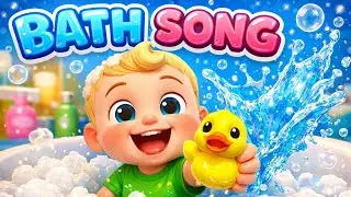 The Bath Song 🛁 Scrub Scrub! | Healthy Habits Nursery Rhymes | YouYou TV