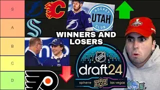 2024 NHL DRAFT + TRADES: WINNERS AND LOSERS [TIER RANKING]