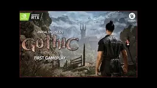 Gothic Remake RTX4070 ultra graphics 4K resolution -  Česky gameplay